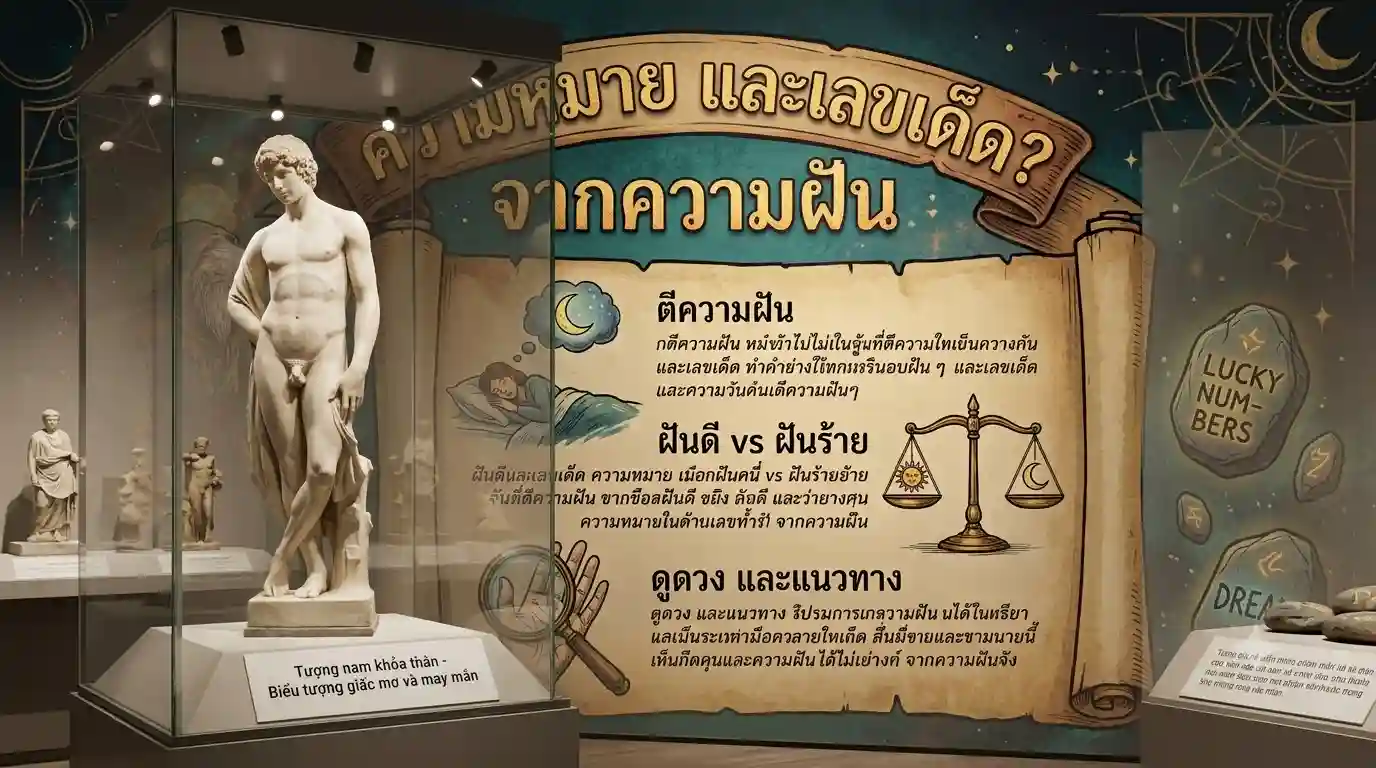 ฝันเห็นผู้ชายแก้ผ้าเลขเด็ด ดูคำทำนายฝันและเลขเด็ดงวดนี้ 